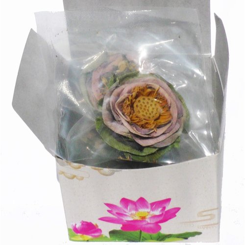 Tea Lotus Flower Tea Herbal Dried Whole Blossom - 5 per Box