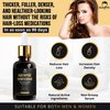 Elevate Multi-Peptide Hair Growth Serum Caffeine + Biotin Peptide Density for Fuller Thicker Visibly Longer Natural Hair Regrowth – Vegan Hair Growth Scalp Serum Hair Loss Treatment for Thinning Hair