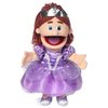 14" Princess, Peach Girl, Hand Puppet