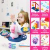 Kaodezhu Unicorn Math Balance Toy for Boys and Girls - Montessori Matching Letter Toy for Kids 3 Year Olds, Educational Kindergarten Preschool Early Learning, Birthday Gift for 4 5 6 7 Years Old