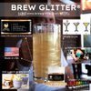 Brew Glitter - Gold (4g 1x Shaker Jar) | Edible Glitter For Beer, Cocktails and Mocktail Beverages!