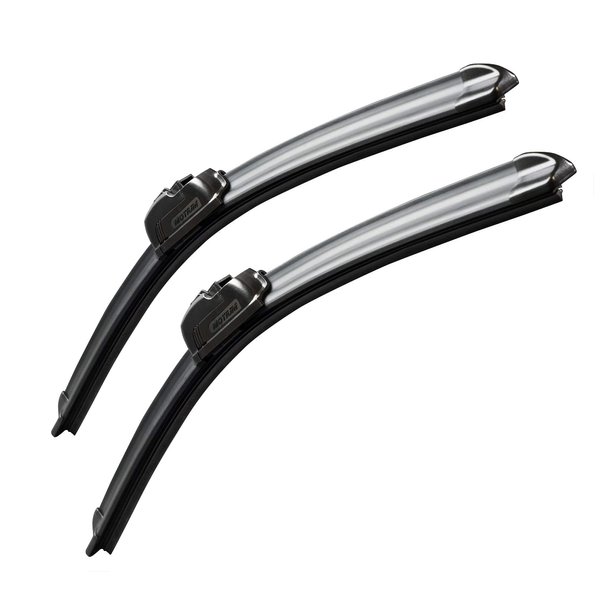 MOTIUM OEM QUALITY Premium All-Season Windshield Wiper Blades (24"+19" pair for front windshield)…