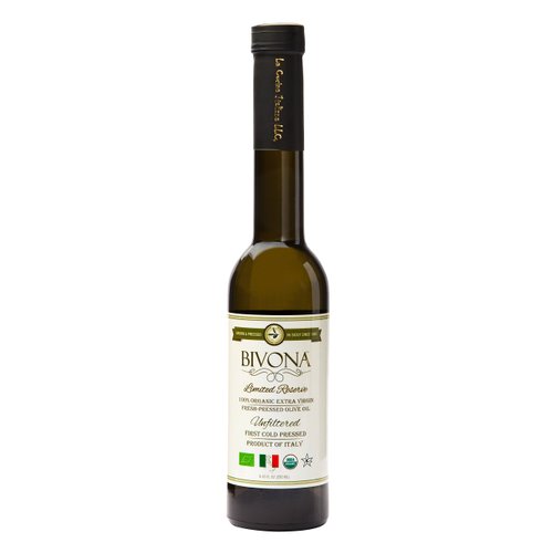 La Cucina Italiana Bivona Sicilian Organic Extra Virgin Olive Oil, 8.45 Ounce