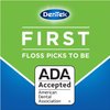 DenTek Triple Clean Advanced Clean Floss Picks, No Break & No Shred Floss, 90 Count, (Pack of 1)