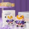 Food Building Blocks Set Toys Mini Building Blocks Fast Food Building Bricks Toy Micro Block Building Set Gift for Kids and Adults-216 PCS(Taro Pie)