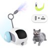 Petmolico Smart Interactive Cat Toy Remote Control Cat Exercise Toys for Bored Indoor Electronic Cat Toys Blue