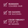 Nexxus Hair Color Assure Sulfate-Free Shampoo with ProteinFusion, For Color Treated Hair Color Shampoo 13.5 oz