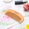 BOMEIYI 100% Boar Bristle Hair Brush Set (Medium). Soft Natural Bristles for Thin and Fine Hair. Restore Shine And Texture. Wooden Comb and Travel Bag Included.