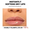 Lip Balm Click Slick, Honey Melting Lip Glow Oil, Moisturizing and Long-lasting Lip Plumper, Non Sticky Lipstick with Coconut Oil (05 Strawberry)
