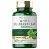 Carlyle Mulberry Leaf Extract | 3000mg | 100 Capsules | Non-GMO and Gluten Free Herbal Supplement