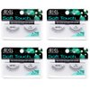 Ardell Soft Touch Lashes – Natural-Looking, Tapered Tip False Eyelashes, Full Volume, Easy Application, 151 Black (4 Pack)
