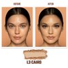 Juvia's Place I am Magic Powder Foundation L3 Cairo - Compact Pressed Face Makeup Professional Matte Clean Finish Skin Clarity Setting Powdered Blend Fresh Waterproof Blot Mirror Puff Cosmetics