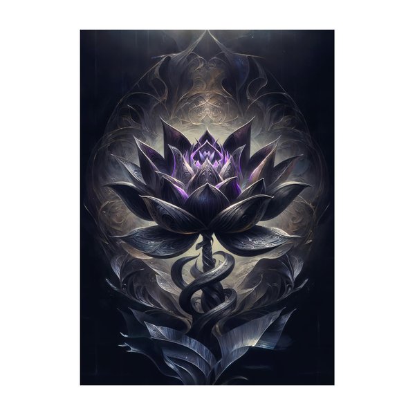 Hypttior MTG Card Sleeves - Black Lotus - 100ct Matte Art Card Sleeves, Perfect for MTG, TCG Cards