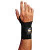 Ergodyne 70014 ProFlex 4000 Single Strap Wrist Support, Black - Medium, Left Hand