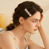 8 PCS Rhinestone Hair Clips Alligator Hair Clips Fancy Crystal Duckbill Hair Clips Rhinestone Duckbill Hairpins Round Hair Clips Bling Crystal Hairpins Hair Styling Accessories for Women Girls