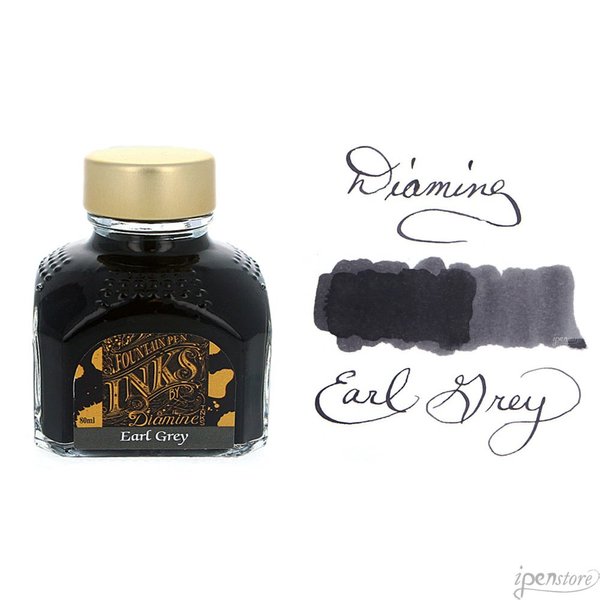 Diamine 80 ml Bottle Fountain Pen Ink, Earl Grey