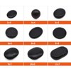 EXCEART 6pcs Essential Massage Stones Hot Stones Rocks for SPA Massage 4 * 3cm Convex Side