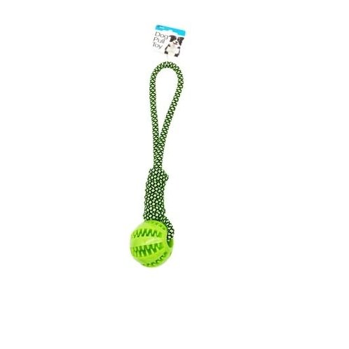 Dog Pull Toy with Chew Ball