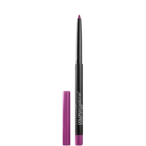 Maybelline New York Makeup Color Sensational Shaping Lip Liner, Wild Violets, Violet Lip Liner, 0.01 oz