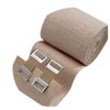 ACE 3 Inch Elastic Bandage with with Clips, Beige, Great for Elbow, Ankle, Knee and More, 1 Count
