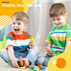 Octaday 40 Pcs Floating Blow Pipe Balls Random Color Ball Blowing Toy Balance Ball Blowing Toys for Kids Blowing Ball Party Supplies