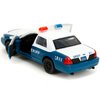 Crown Victoria Sheriff Blue and White (2010-2022) TV Series Hollywood Rides Series 1/32 Diecast Model Car by Jada 35728
