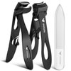 VANWIN Nail Clippers for Men, 2024 New Wide Jaw Toenail Clippers for Thick Nails for Seniors, Angled Head Toe Nail Clippers with Catcher, Ultra Sharp Nail Cutter Fingernail Clipper for Women Black