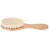 Hair Cleaning Brush, Shine and Texture, Hair Brush for Women Men, Soft Brush with Wood Handle for Thin and Fine Hair, Improve Growth