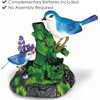 Haktoys Singing Chirping Birds with Penholder and Mini Drawer - Battery Operated Realistic Bird Motion & Sound (Batteries Included) Great Office Desk and Room Accessory