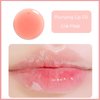 Hydrating Lip Glow Oil, Plumping Watery Lip Gloss, Refreshing Moisturizing Lip Oil Tinted Lip Balm, Lasting Nourishing Revitalizing Lip Tint Lip Care (01# Pink)