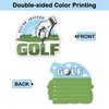REWIDPARTY Golf Party Invitations with Envelopes & Stickers（Set of 15） Golf Game Shaped Fill-in Invitations Golf Birthday Invite Cards Golf Birthday or Retirement Party Supplies for Teens Adults