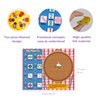 CHEFAN Fraction Tiles & Circles Activity Set, Fraction Educational Puzzle for Kids, Math Manipulatives for Elementary School Classroom Educational Kit