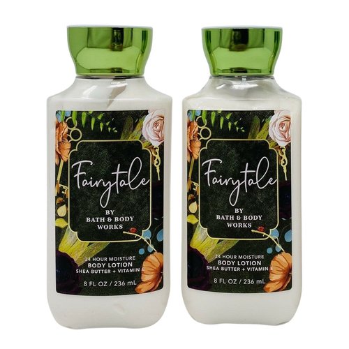 Bath and Body Works 2 Pack Fairytale Super Smooth Body Lotion 8 Oz (Fairytale)