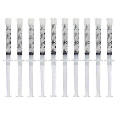 Teeth Whitening Gel Syringe Dispensers 44% Carbamide Peroxide Tooth Bleaching Gel Dispensers 10 pcs