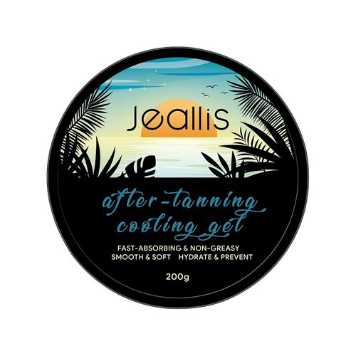 jeallis After Tanning Gel, After Sun Aloe Vera Tanning Enhancer Extender Body Gel To Prevent Tan ...