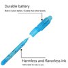 VOVRU Invisible Ink Pen 24Pcs Spy Pen with UV Light Magic Marker Kid Pens for Secret Message and Birthday Party,Writing Secret Message for Easter Day Halloween Christmas Party Bag Gift