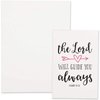 48 Pack Inspirational Cards with Envelopes, Christian Greeting Cards with 6 Bible Verse Quotes, 10 x 15 cm