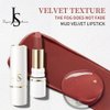 JOSURBEAUTY mud sense dose not take off makeup velvet lipstick, matte lipstick for women, Infused with Vitamin E，Waterproof，Smudge-proof，1 Count
