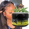Black Castor Oil Extra Hold Braid, Loc, Twist Gel - Tames Frizz & Controls Edges No Flaking No White Residue Prevent Breakage Hair Edge Booster with Coconut Oil for Black Hair 4c Women