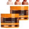 Luxury Intensive Tanning Gel, Haute Beauty Tanning lotion, Natural Tanning Accelerator Cream Gel Tan Skin, Instant Tanning Cream For Sunbeds & Outdoor Sun
