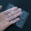 Clear Silicone High Heel Cushion Inserts Pad Heel Grips Anti Slip Sandals Gel Strap Strips Foot Support Gel Shoe Sticker Foot Care Protector for Foot Pain Relief, Set of 16