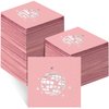 Geyoga 120 Sheets 70s Pink Disco Party Napkins Stylish Disposable 80s 90s Party Supplies Disco Ball Napkins Paper for Engagement Birthday Graduation Baby Shower Bachelorette Hip Hop Party Decorations