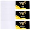 100PCS Sublimation Metal Business Cards 3.4 x 2.1 x 0.01 Inch Blank Sublimation Metal Name Card for Color UV Print (0.25mm)