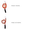 YYST Orange Paddle Leash Paddle Holder Tool Lanyard - No Paddle (Orange X 4 Pack)