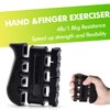 Hand Trainer Kit 8 Pack,Finger Trainer,Gyroscopic Ball, Anti Stress Ball,Grip Trainer with Counter,Finger Stretcher,Hand Grip Strengthener,Training Set for Fitness Strength Training at Home
