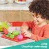 Casdon Joseph Joseph Toys - Chop2Pot - Super Safe Kitchen Playset for Kids with Foldable Chopping Board & Choppable Play Food - For Children Aged 2+
