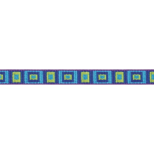 LupinePet Originals 1/2" Sea Glass 9-14" Adjustable Roman Dog Harness for Extra Small Dogs