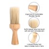 JTQXX Barber Brush, Neck Duster Brush for Hair Cutting, Soft Household Hair Neck Cleaning Brush, Professional Salon Tool (Small)