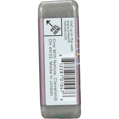 One With Nature Volcanic Mud Bar Soap, 7 Ounces (Pack Of 3)