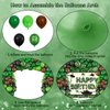 Army Birthday Party Decorations ,Camouflage Party Decorations,Include Camo Happy Birthday Backdrop Banner Military Camo Balloon Garland Arch Kit for Boys Adult Men Birthday Party Supplies (Green)